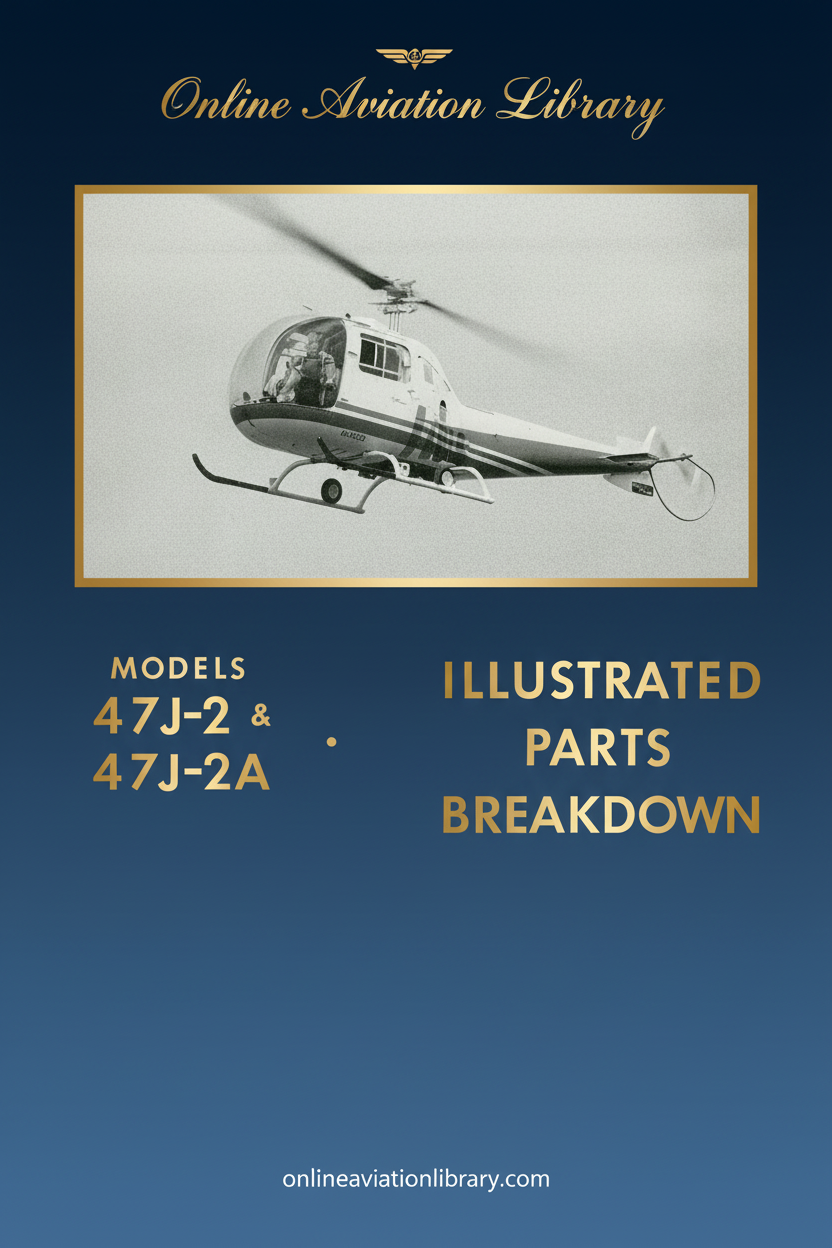 Models 47J-2 & 47J-2A Illustrated Parts Breakdown Cover Page