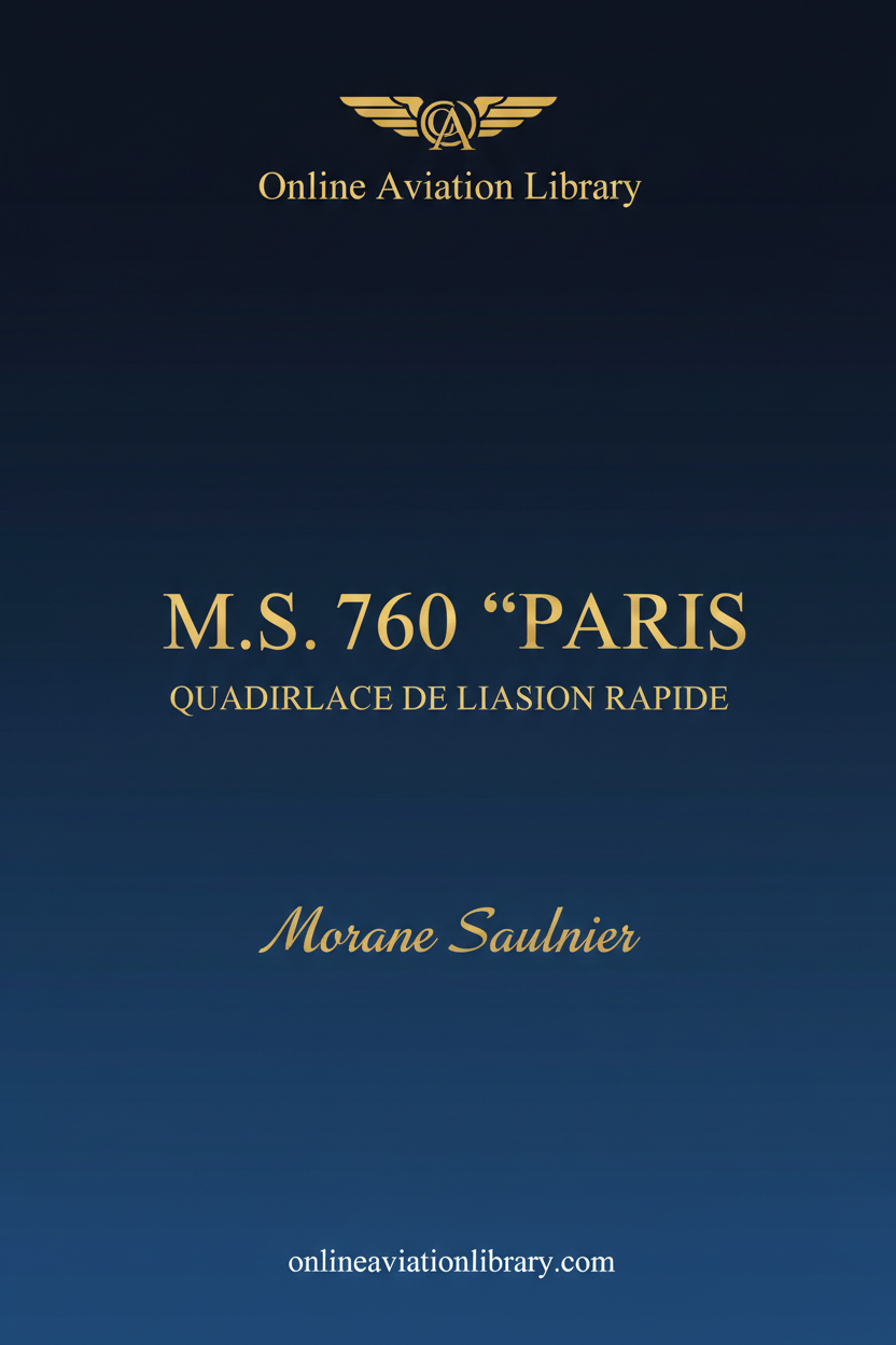 MS 760 Paris Standard Cover Page