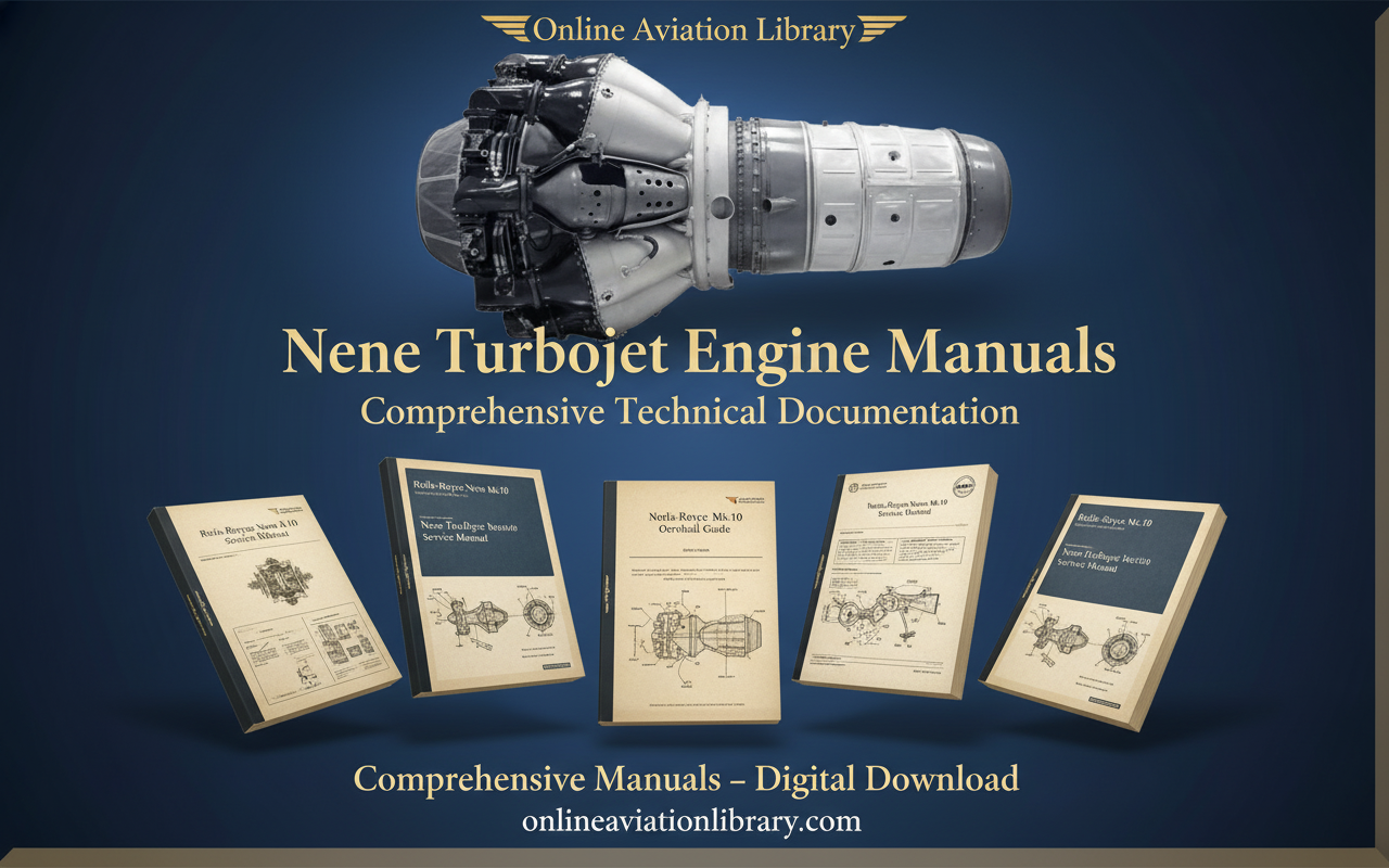 Nene Turbojet Engine LB1 Banner
