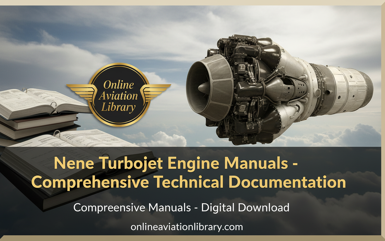 Nene Turbojet Engine LB4 Banner