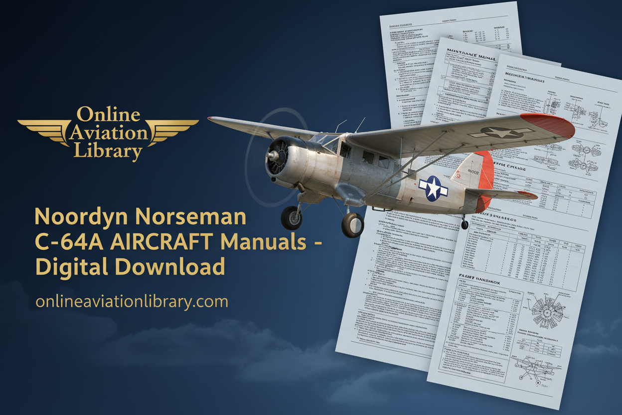 Noorduyn Norseman C-64A Promotional Banner