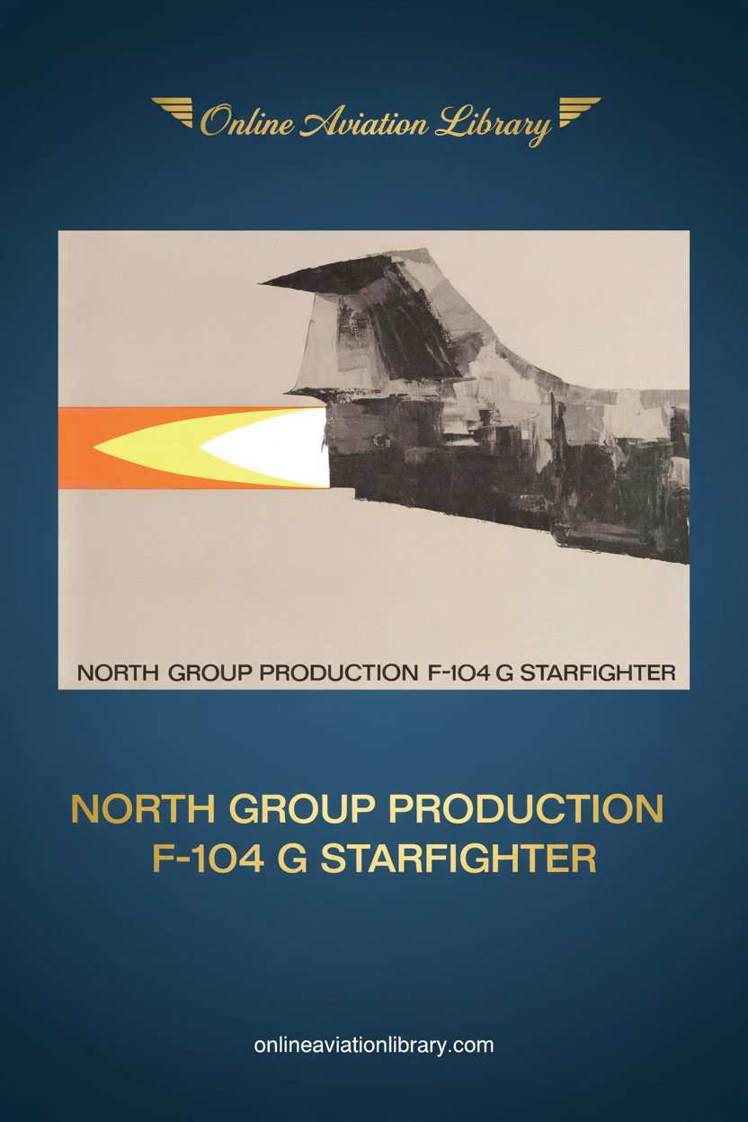 North Group Production F-104G Starfighter Cover Page