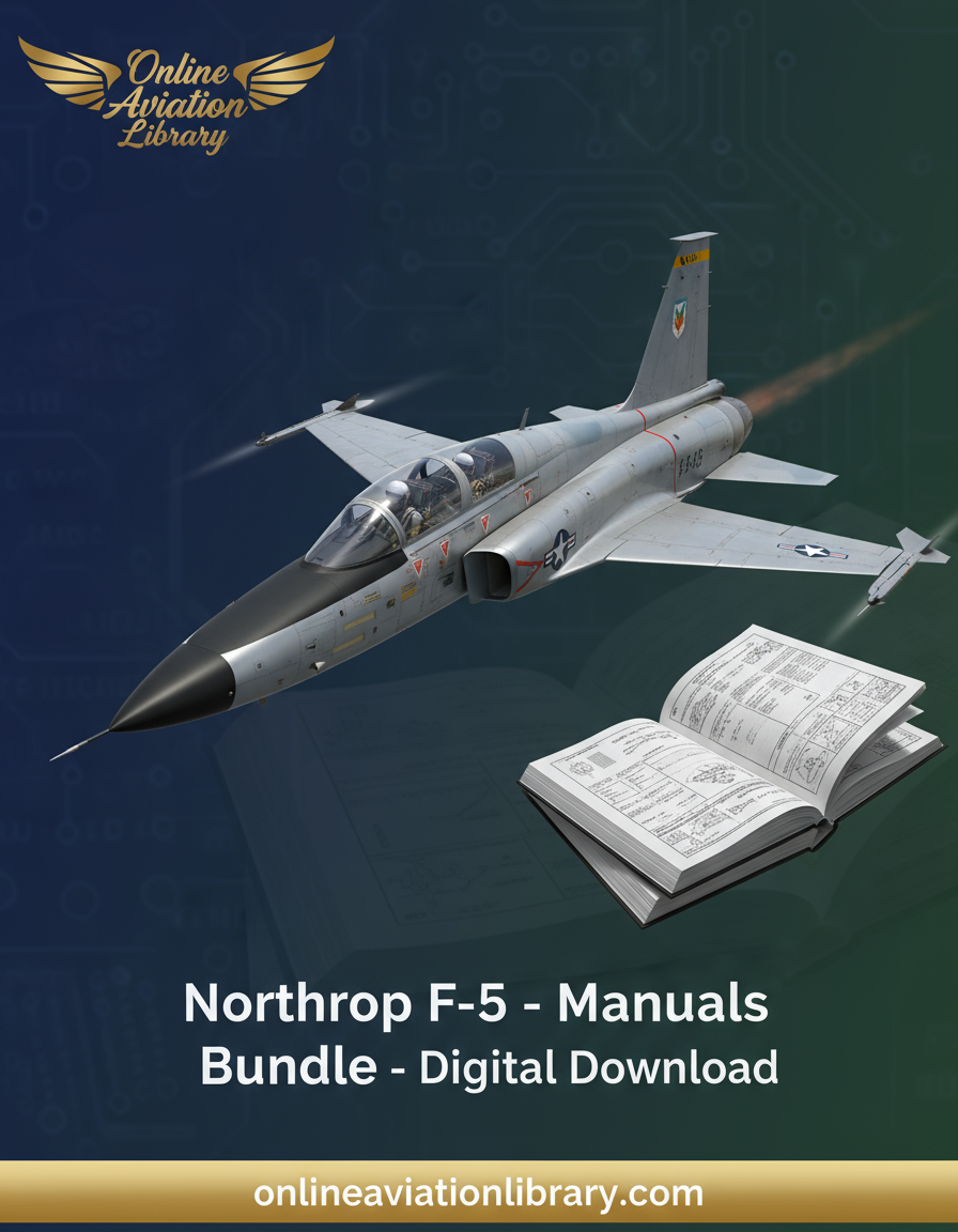 Northrop F-5 Manuals Bundle Banner