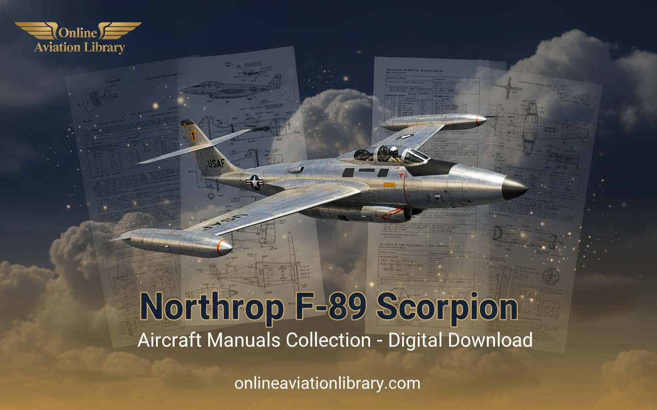 Northrop F-89 Scorpion Facebook Banner