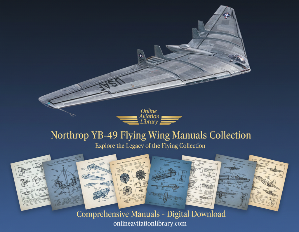 Northrop YB-49 Flying Wing LB1 Banner - Large Aircraft