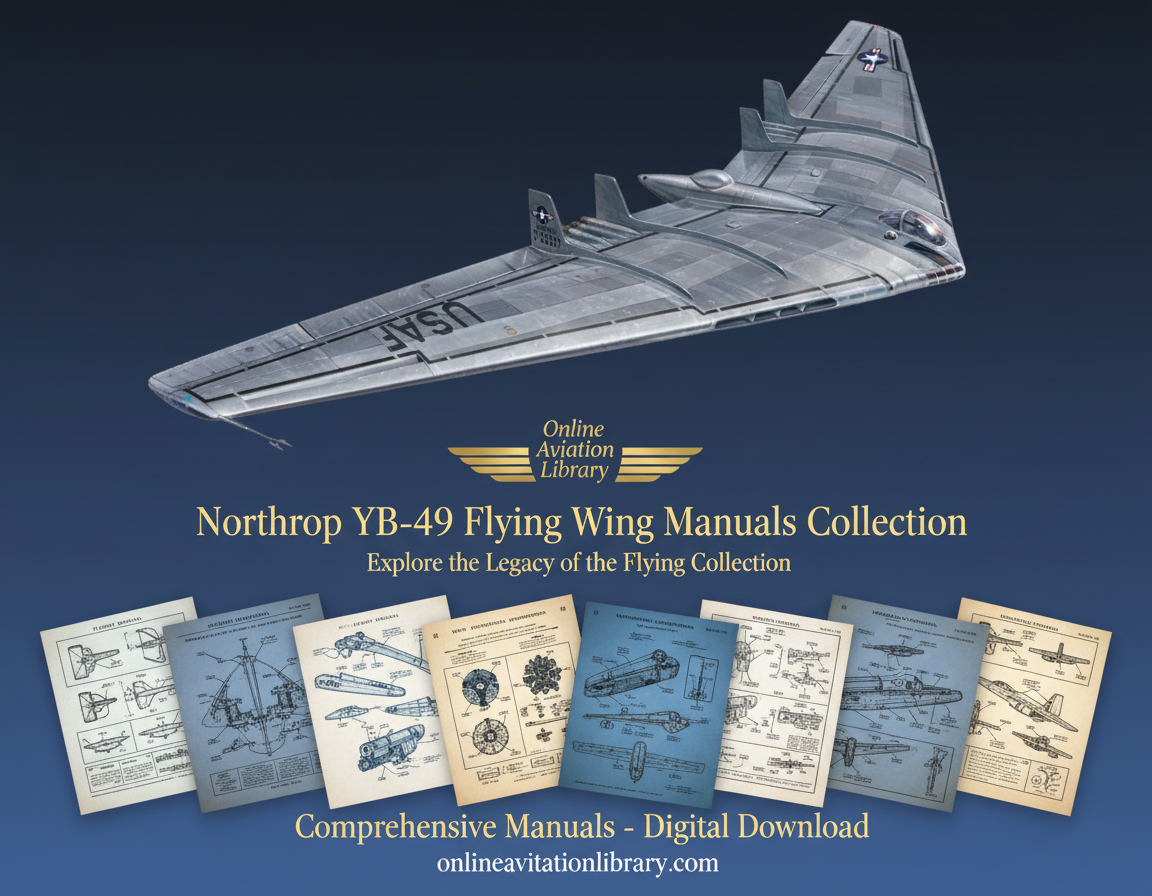 Northrop YB-49 Flying Wing LB1 Banner - Large Aircraft