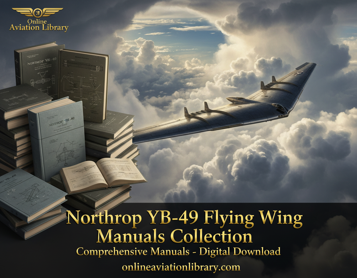 Northrop YB-49 Flying Wing LB4 Banner