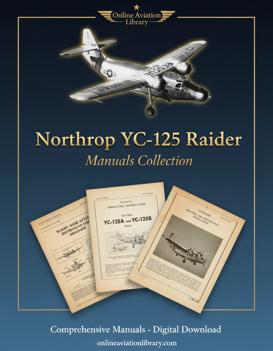 Northrop YC-125 Raider Classic Banner