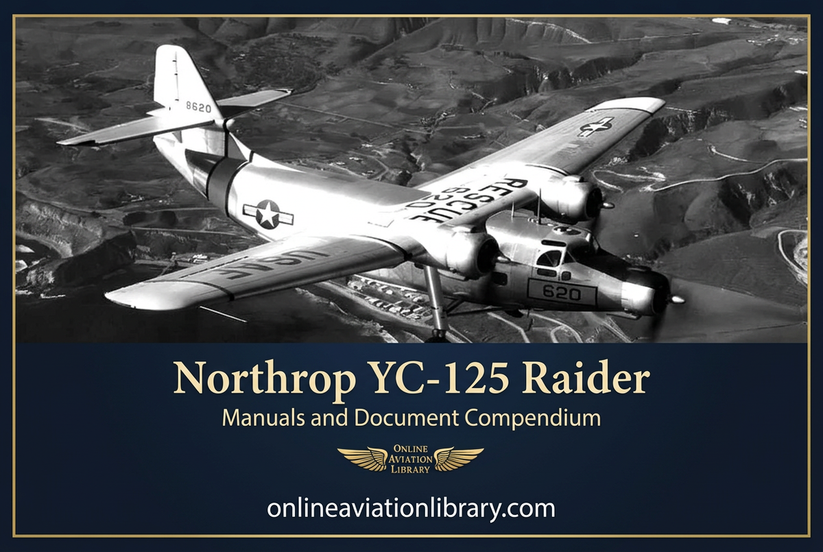 Northrop YC-125 Raider OAL compendium banner