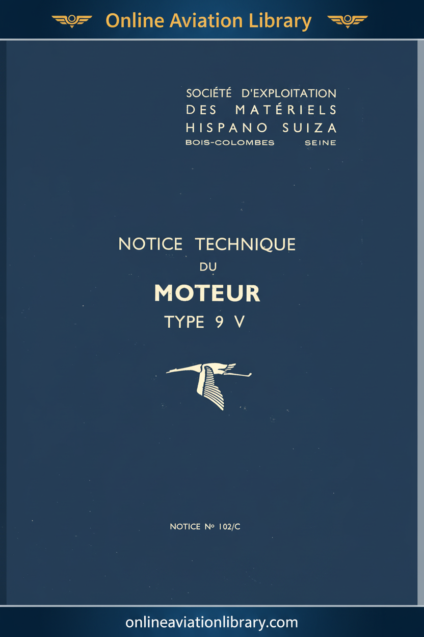 Notice Technique Moteur Type 9V