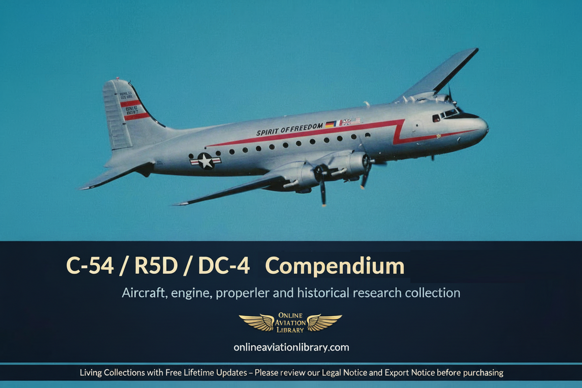 C-54 / R5D / DC-4 Skymaster Compendium