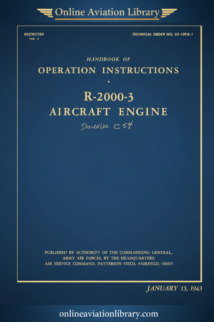 Operation Instructions Cover
