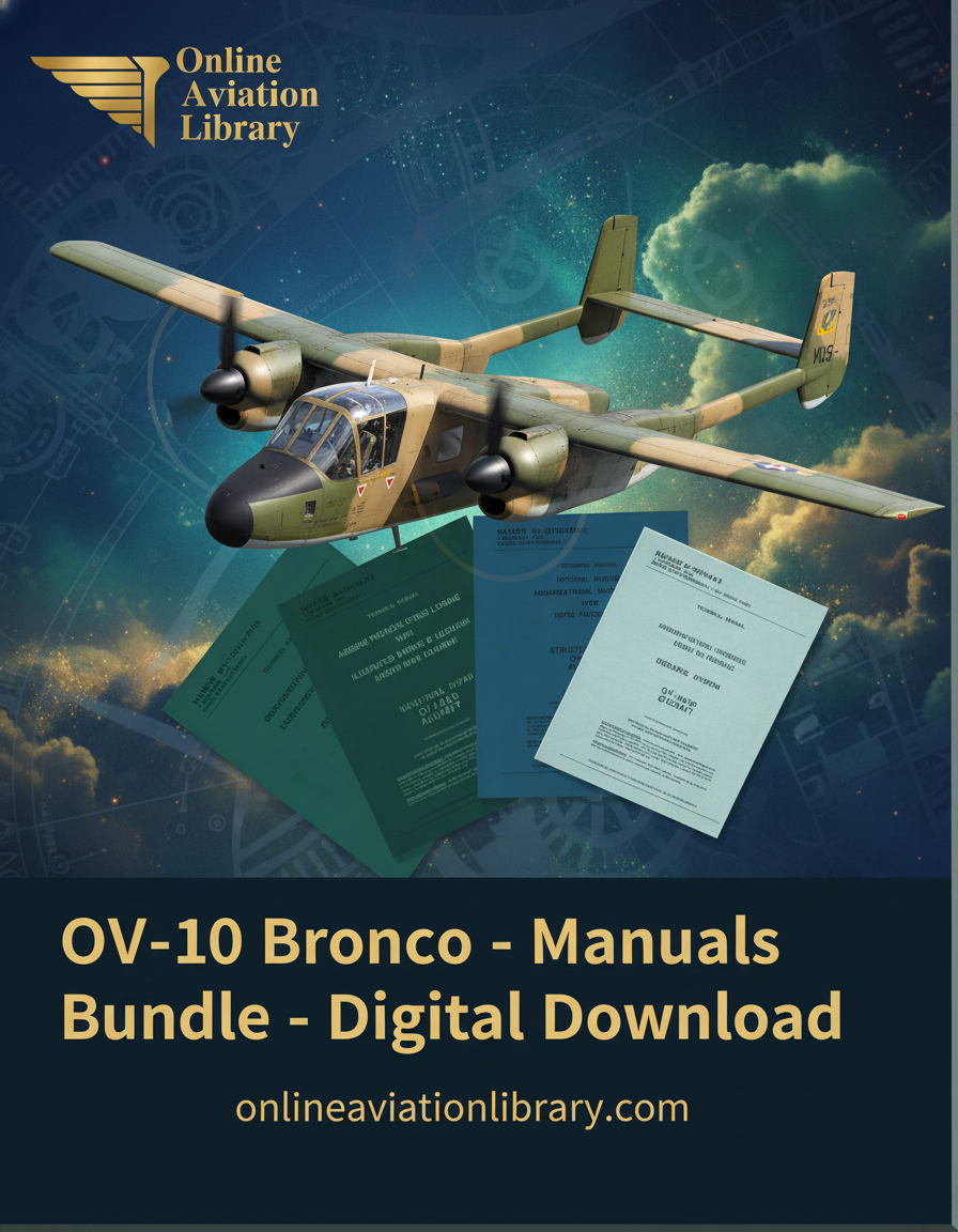 OV-10 Bronco Manuals Bundle Banner