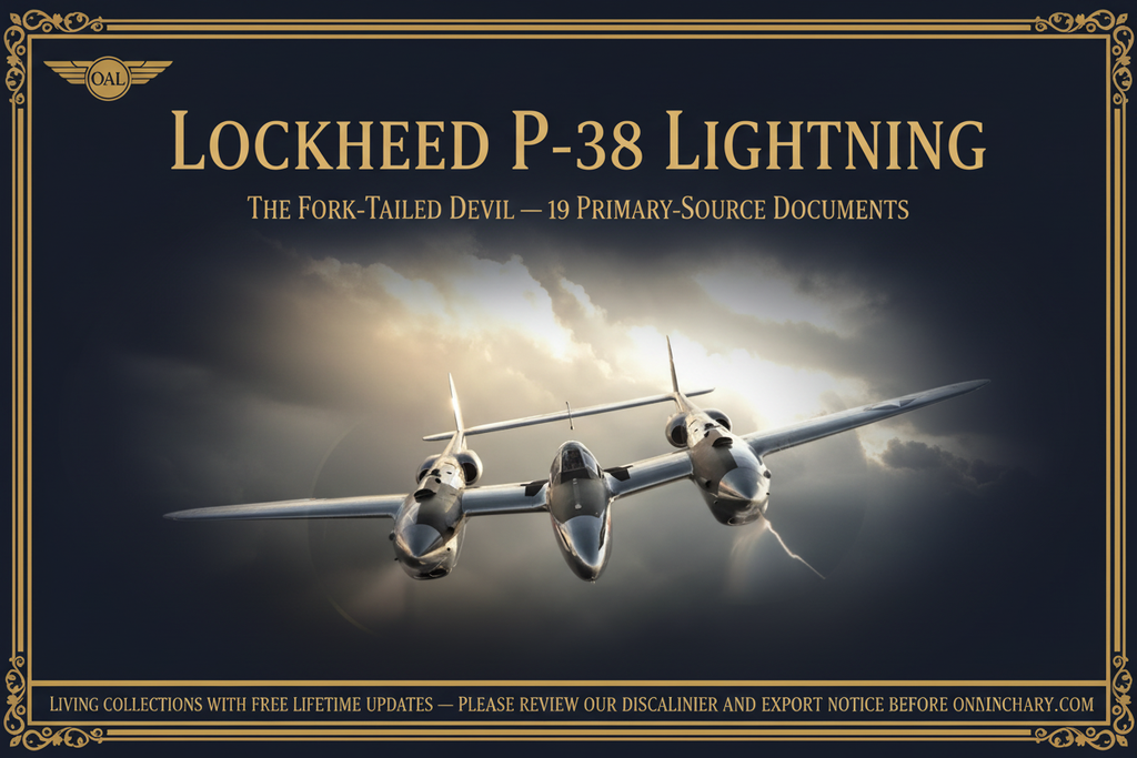 P-38 Lightning Banner 2 — Storm Formation