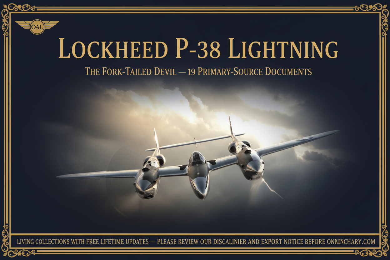 P-38 Lightning Banner 2 — Storm Formation