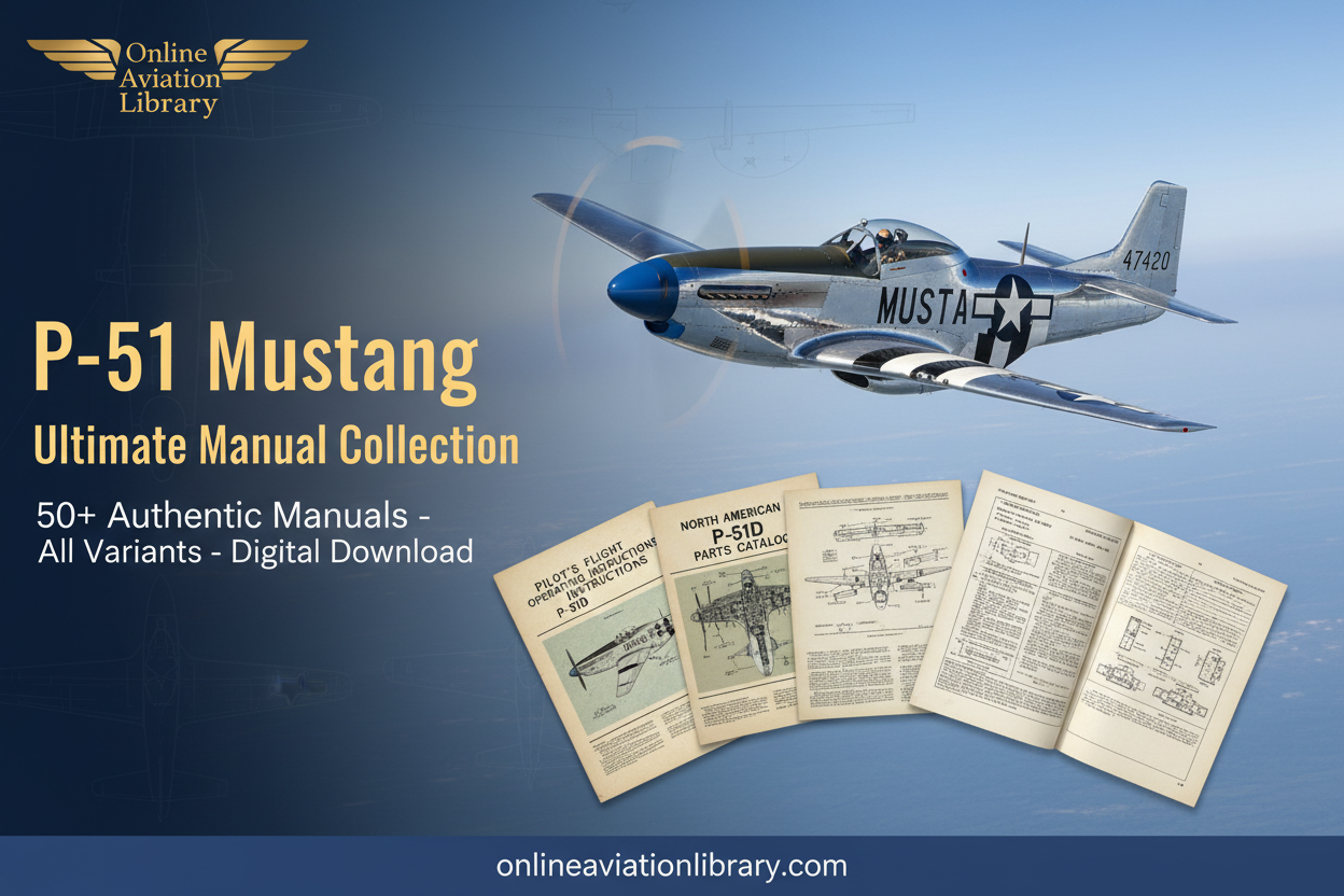 P-51 Mustang Promotional Banner