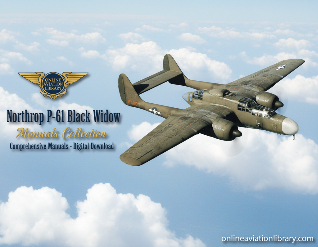 P-61 Black Widow Facebook Banner - Green Version