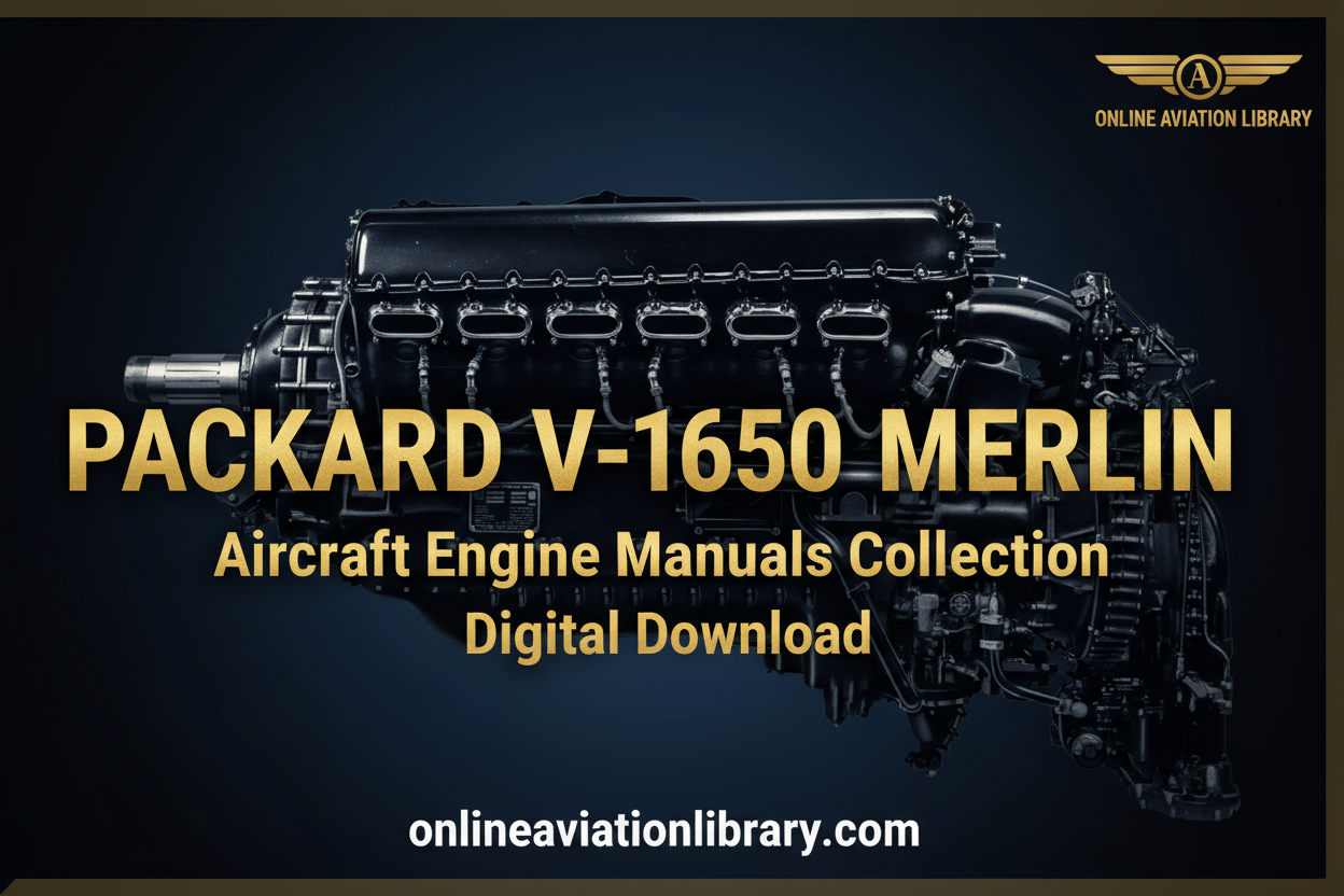 Packard V-1650 Merlin High-Impact Facebook Banner