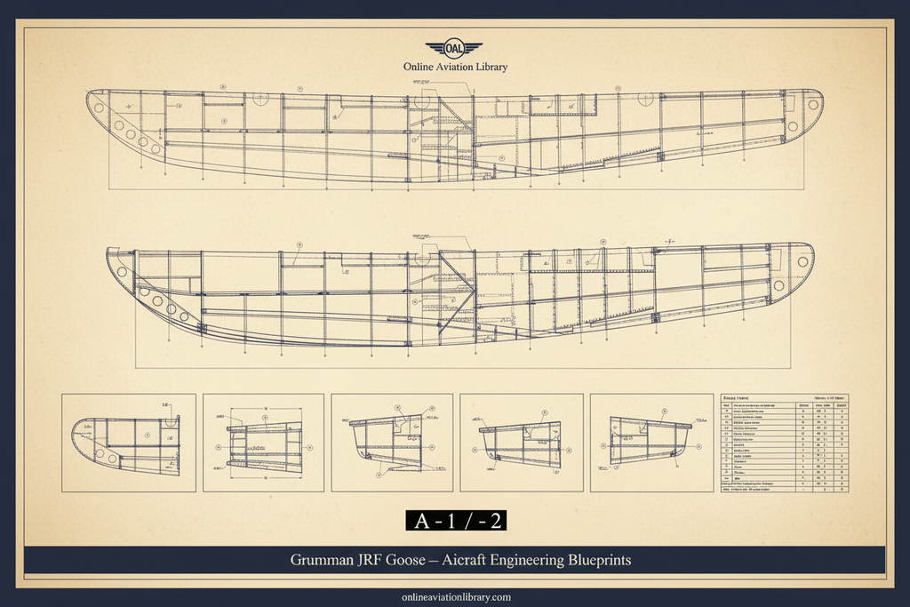 Parchment Wide — A-1/A-2 Hull & Wing