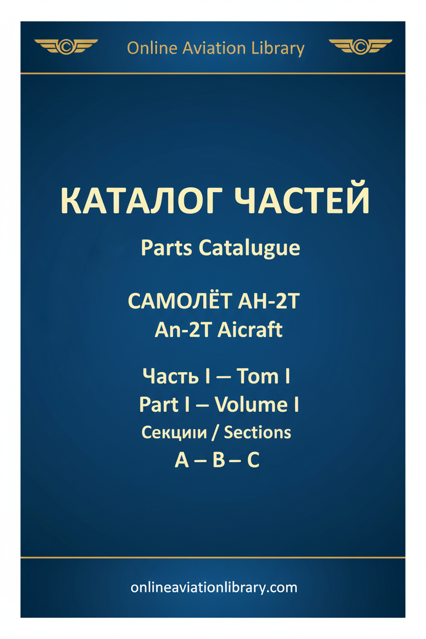 Parts Catalogue An-2T Part I Vol I ABC