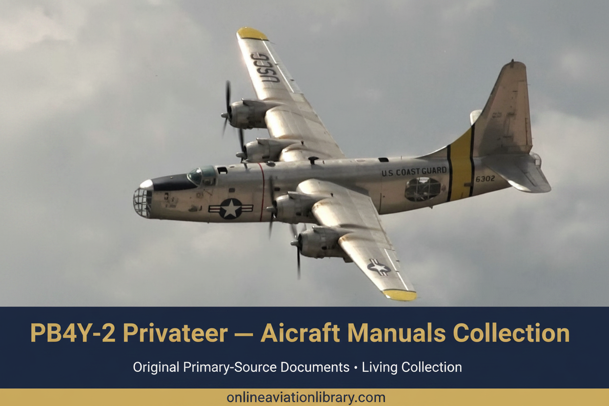 PB4Y-2 Privateer Banner 2 — USCG Underside