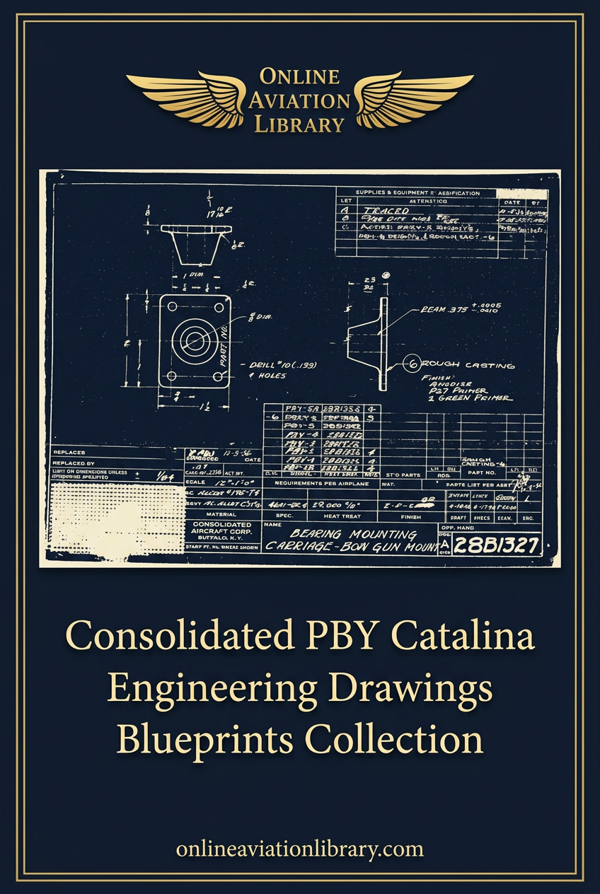 PBY Roll A drawing in Standard Blue