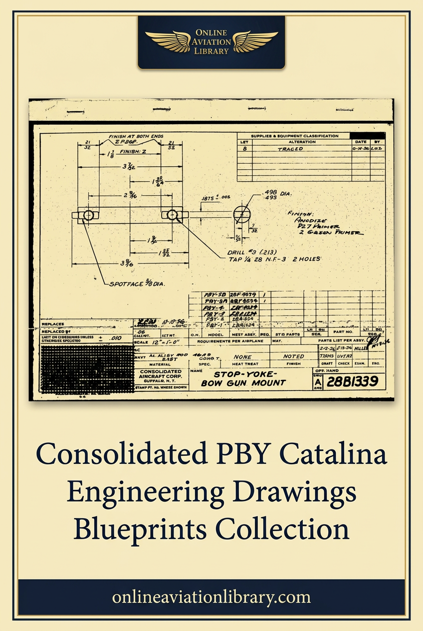 PBY Roll A drawing in Standard Yellow