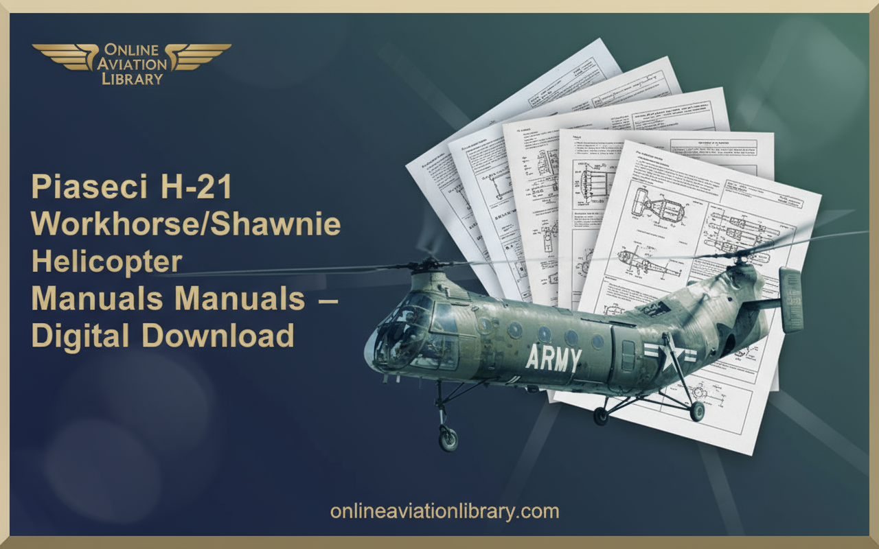 Piasecki H-21 Workhorse Shawnee Manuals Bundle Banner