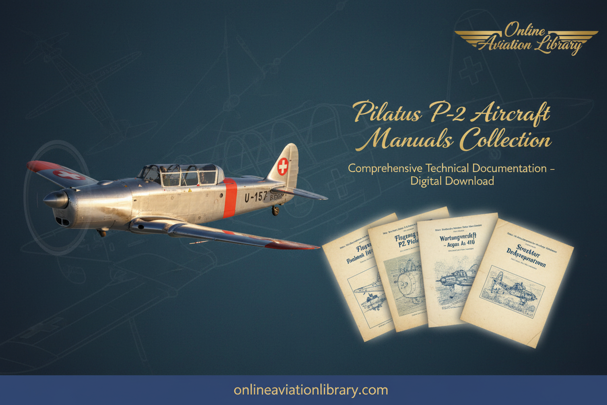 Pilatus P-2 Promotional Banner