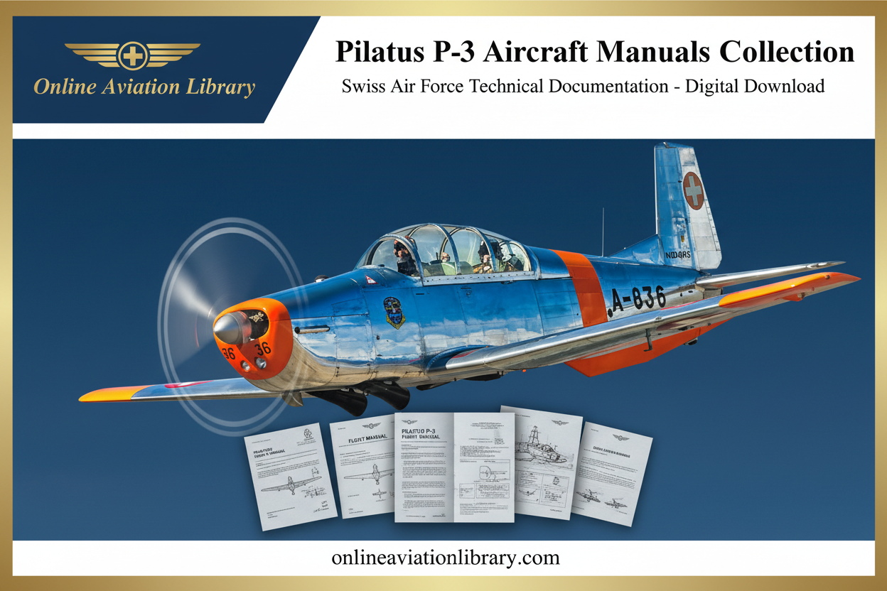 Pilatus P-3 Promotional Banner