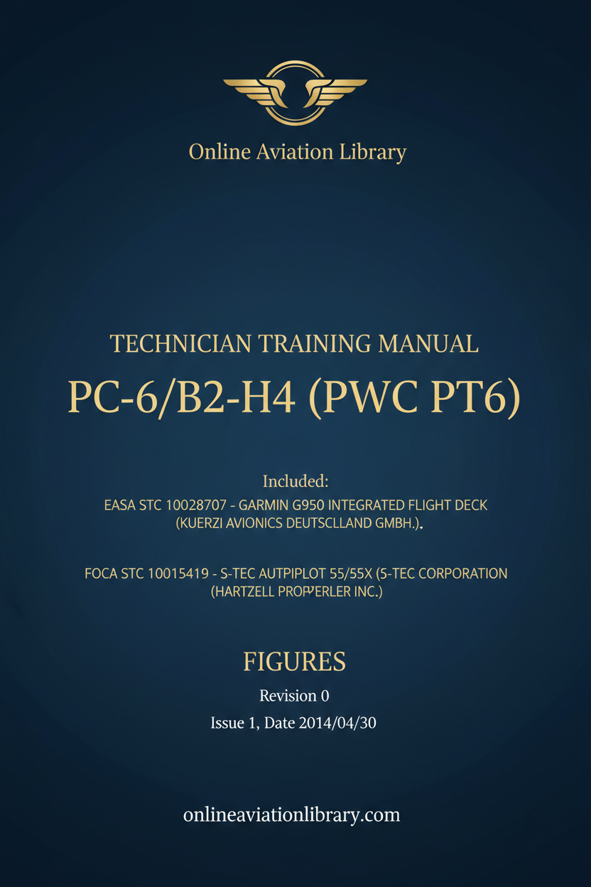 Pilatus PC-6/B2-H4 Technician Training Manual Standard Cover Page