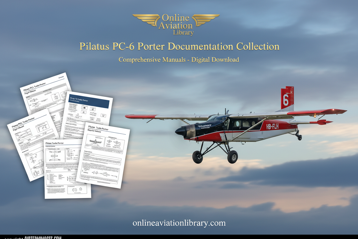Pilatus PC-6 Porter Documentation Collection LB4 Banner
