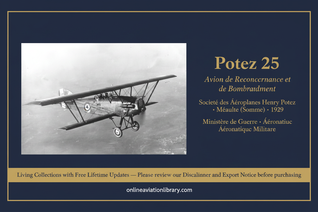 Potez 25 — Landscape Cinematic Banner