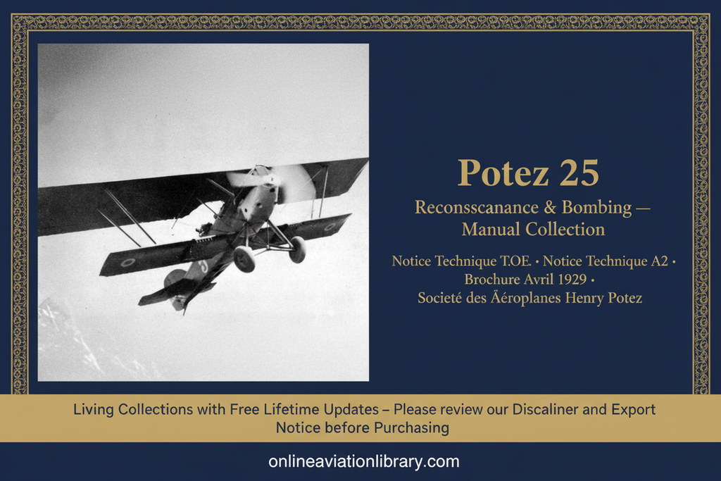 Potez 25 — Landscape Low-Angle Banner