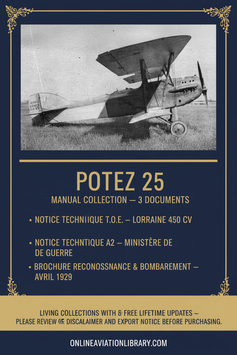 Potez 25 — Portrait Ground Shot Banner