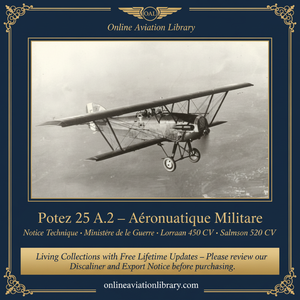 Potez 25 — Square Side Profile Banner