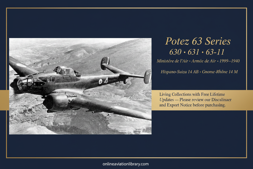 Potez 63 Series — Landscape Cinematic Banner
