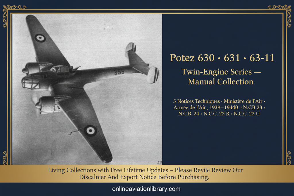 Potez 63 Series — Landscape Overhead Banner
