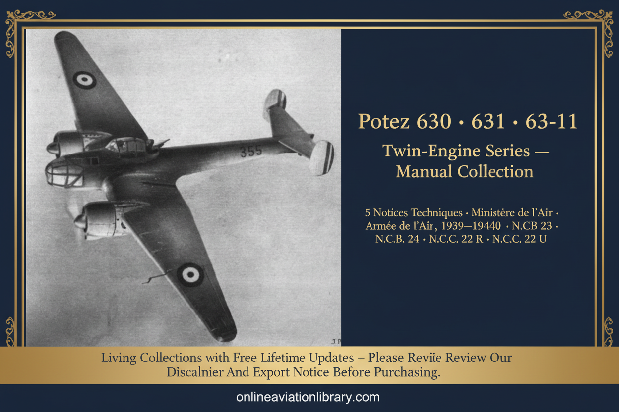 Potez 63 Series — Landscape Overhead Banner