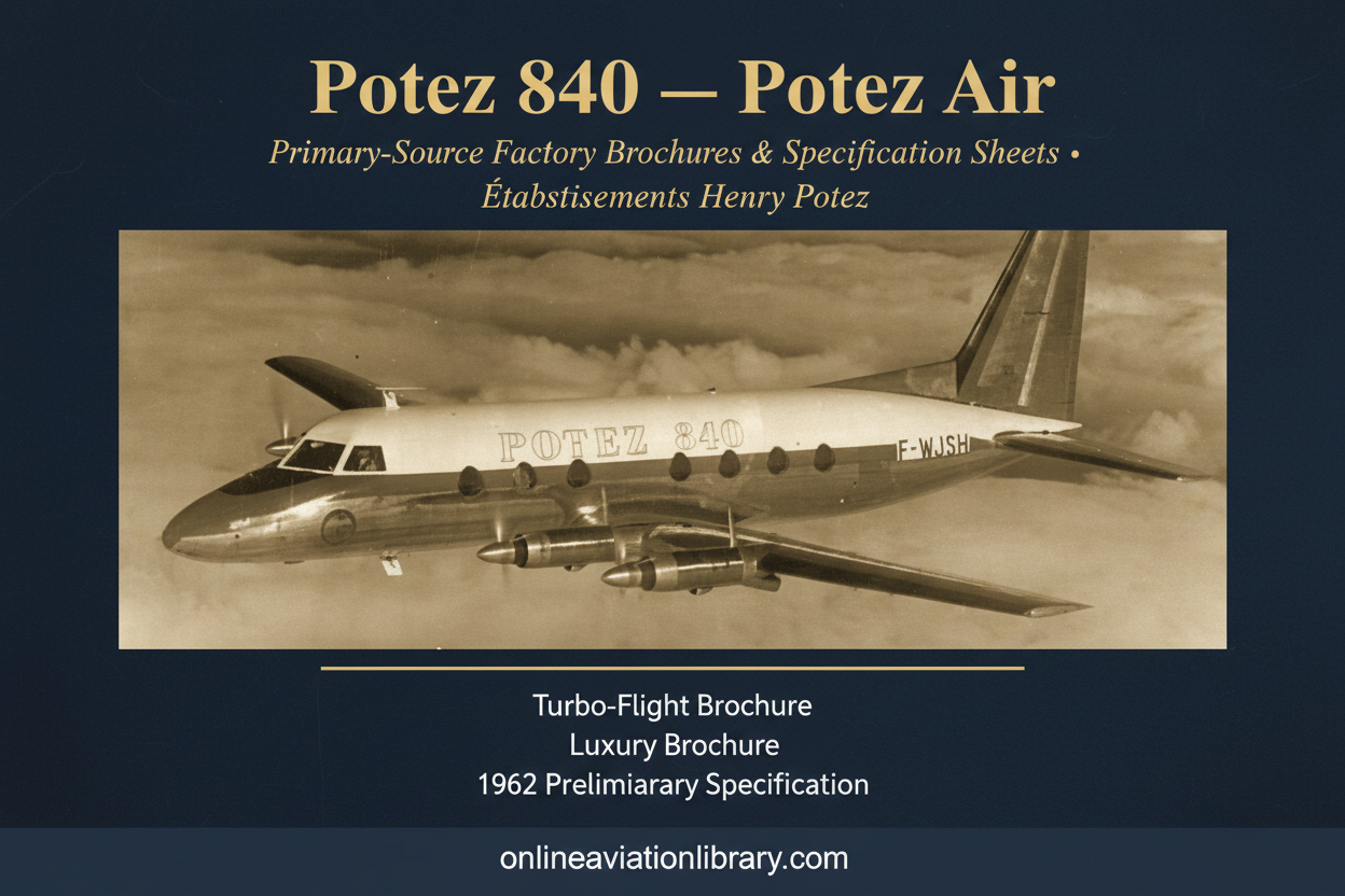Potez 840 Banner 2