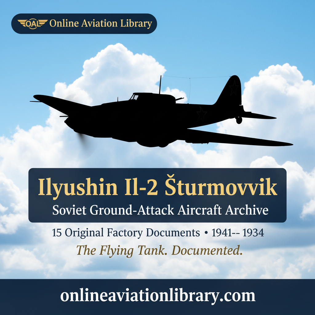 Promotional Banner — Il-2 Silhouette against bright wartime sky