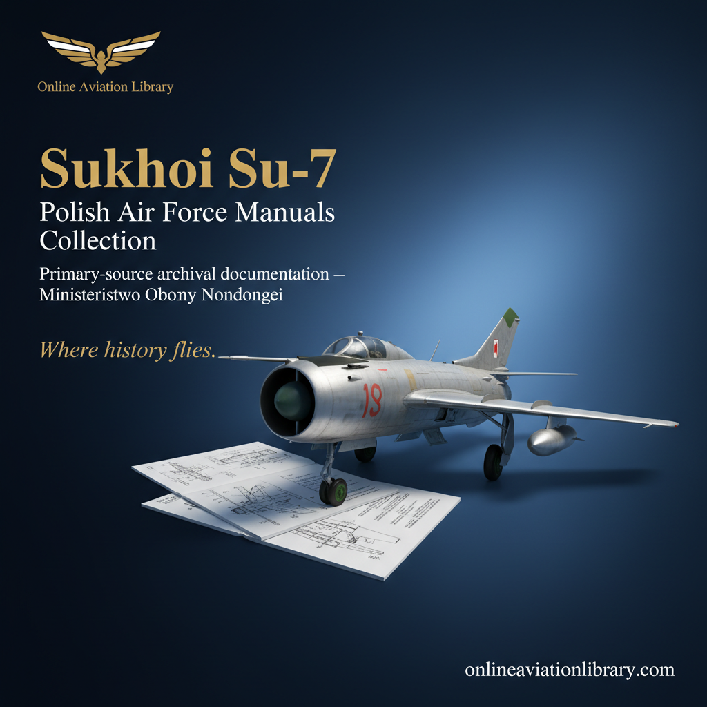 Promotional Banner — Sukhoi Su-7 Polish Air Force Manuals