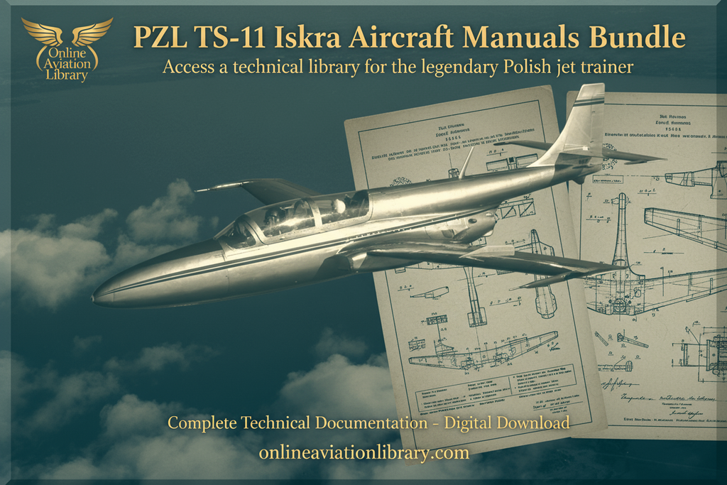 PZL TS-11 Iskra Aircraft Manuals Bundle Banner