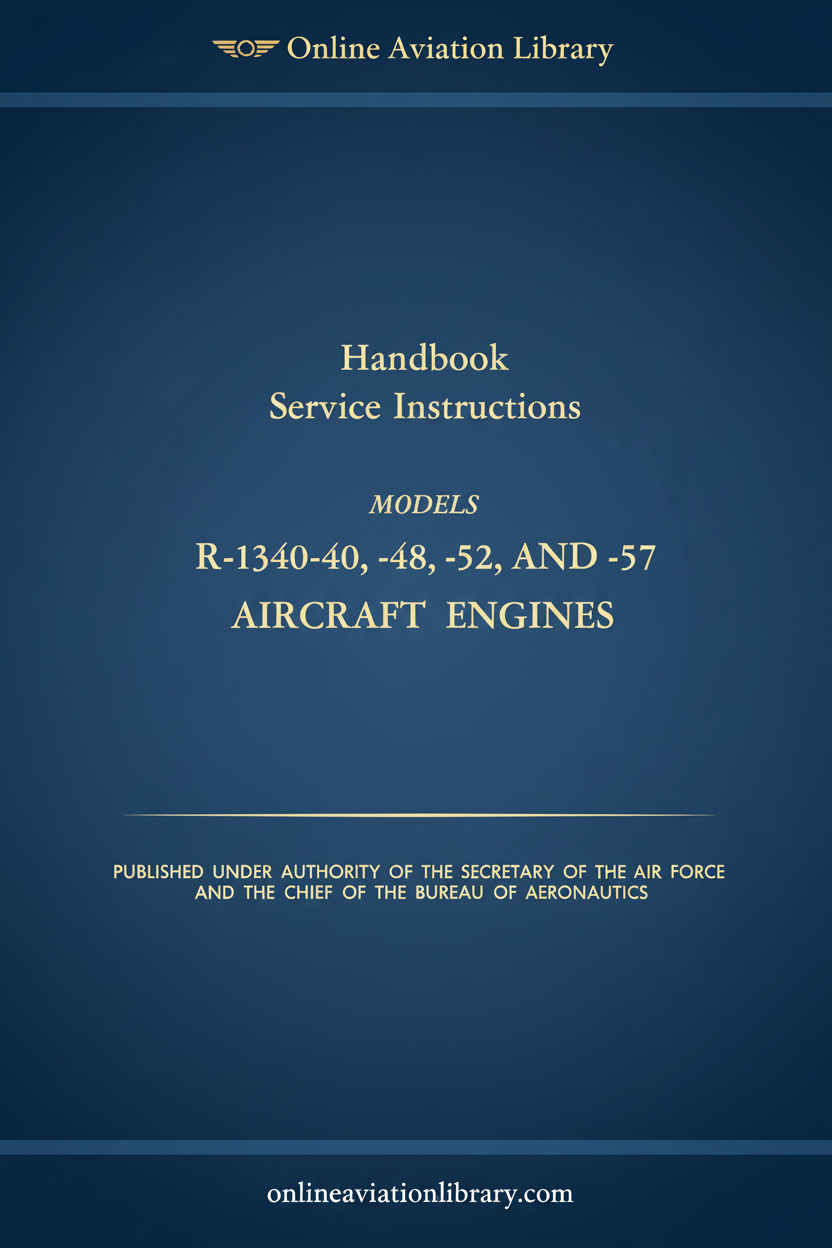 R-1340-40-48-52-57 Service Instructions Cover