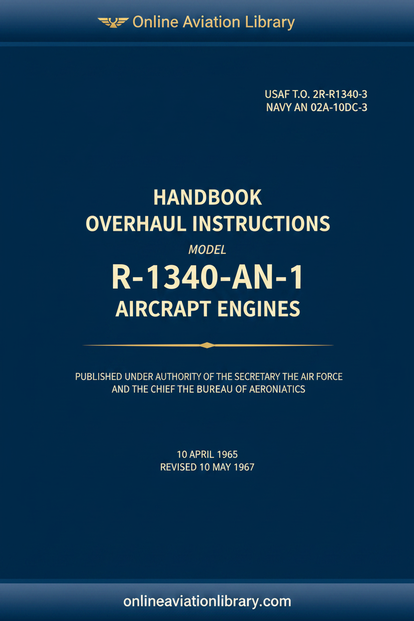 R-1340 AN-1 Overhaul Instructions