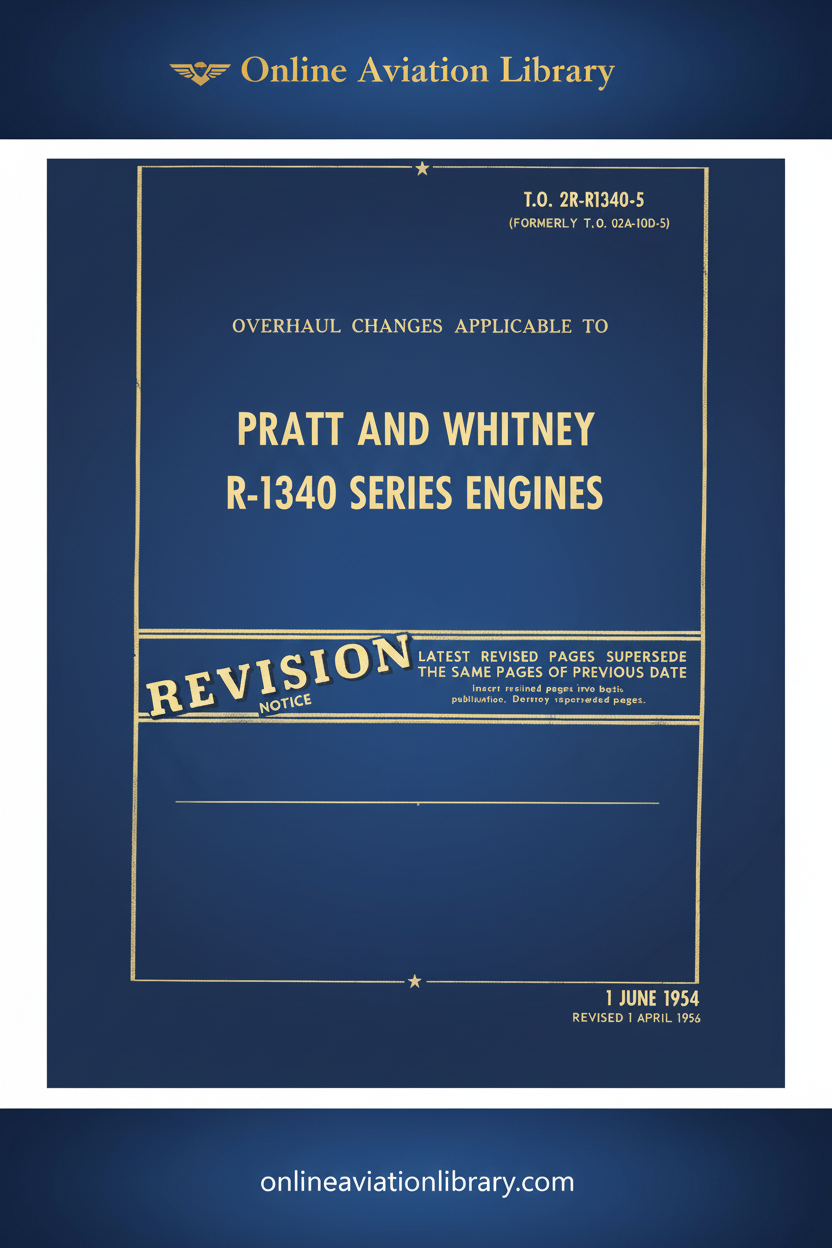 R-1340 Overhaul Changes Manual