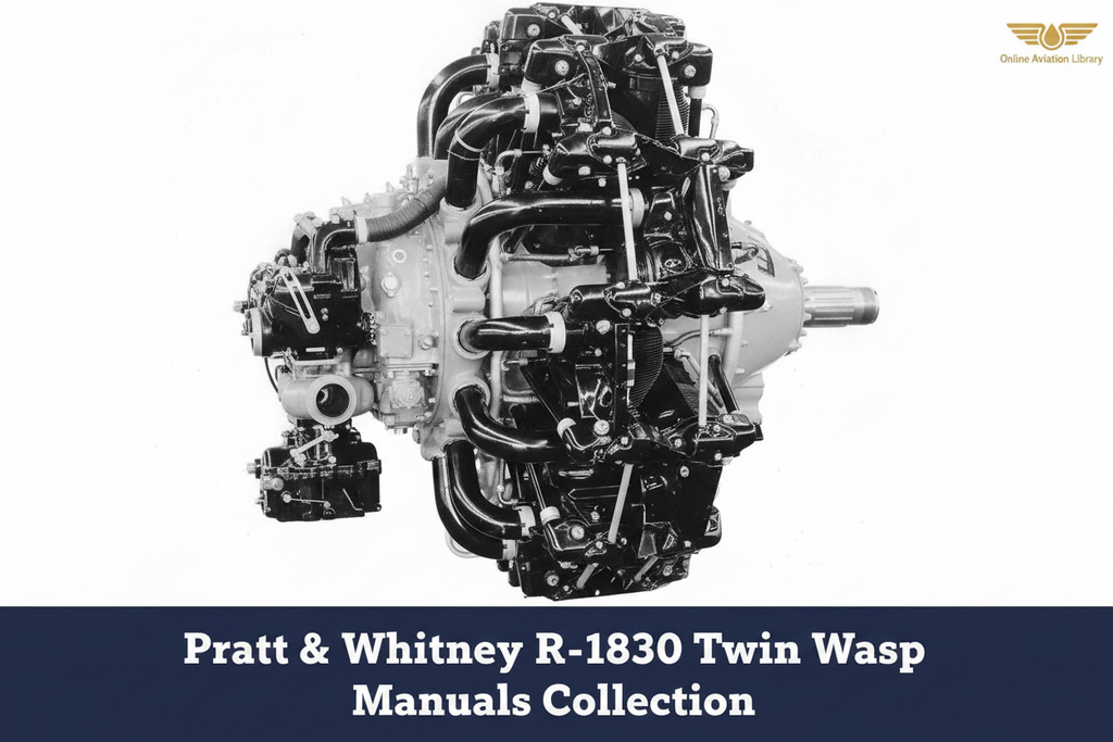 R-1830 Twin Wasp LB4 Banner 2 - Side Profile