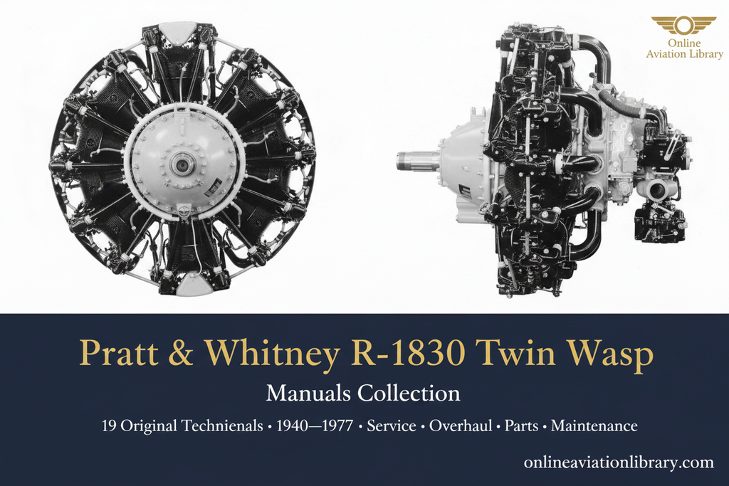 R-1830 Twin Wasp Promotional Banner