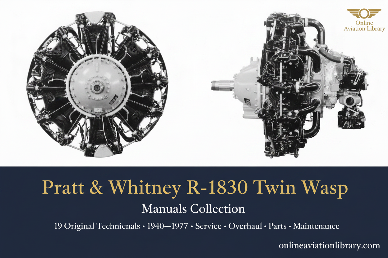 R-1830 Twin Wasp Promotional Banner