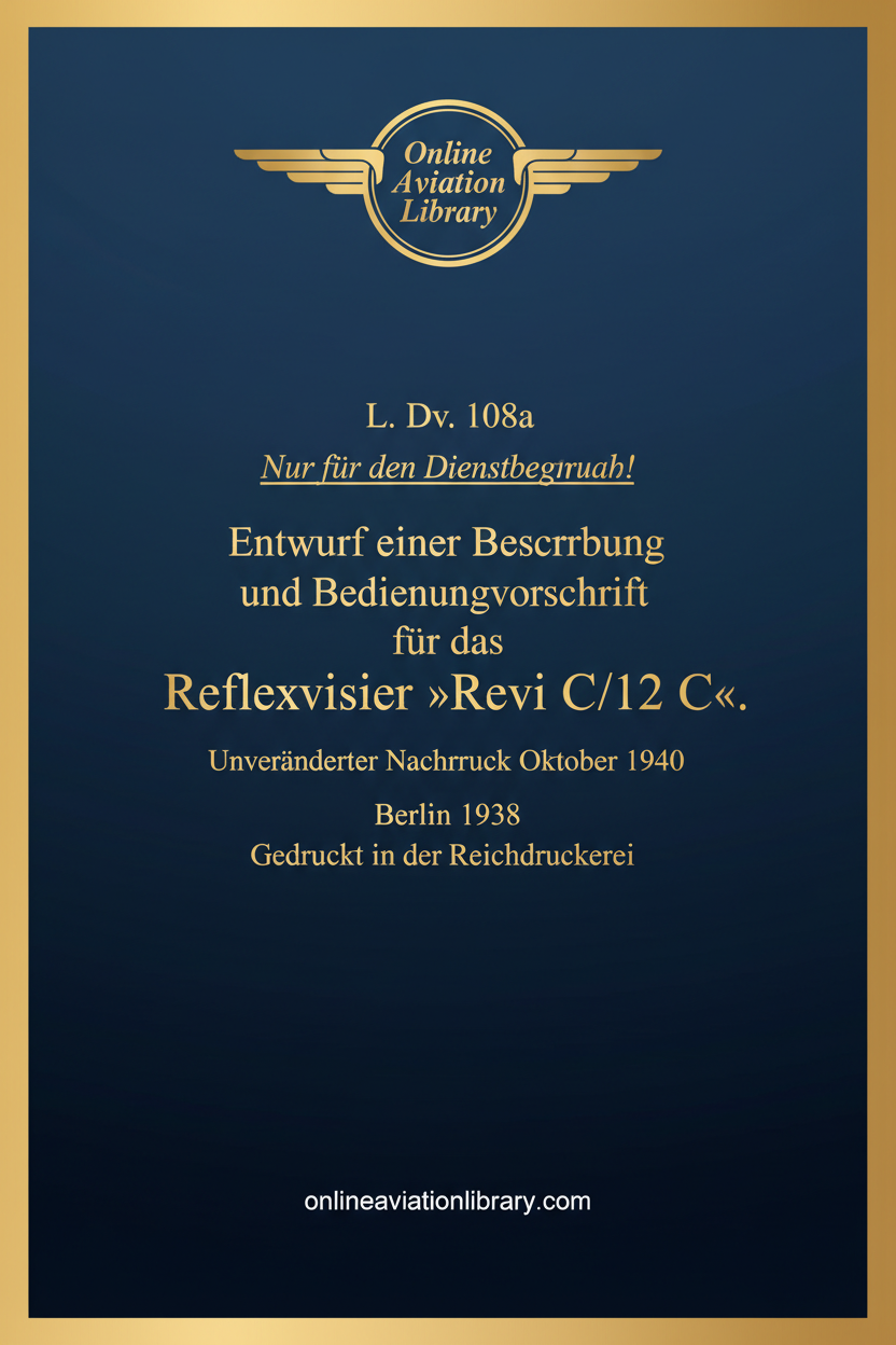 Reflexvisier Revi C/12 C Standard Cover Page